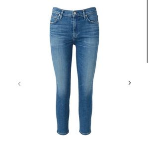 Citizens of humanity Rocket jeans cropped